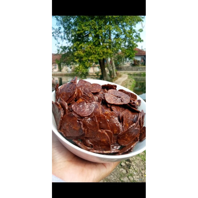 

Keripik pisang coklat 80gram