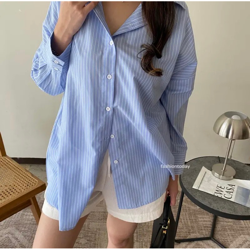 Yuna Shirt Kemeja Premium - FT Alice Norin