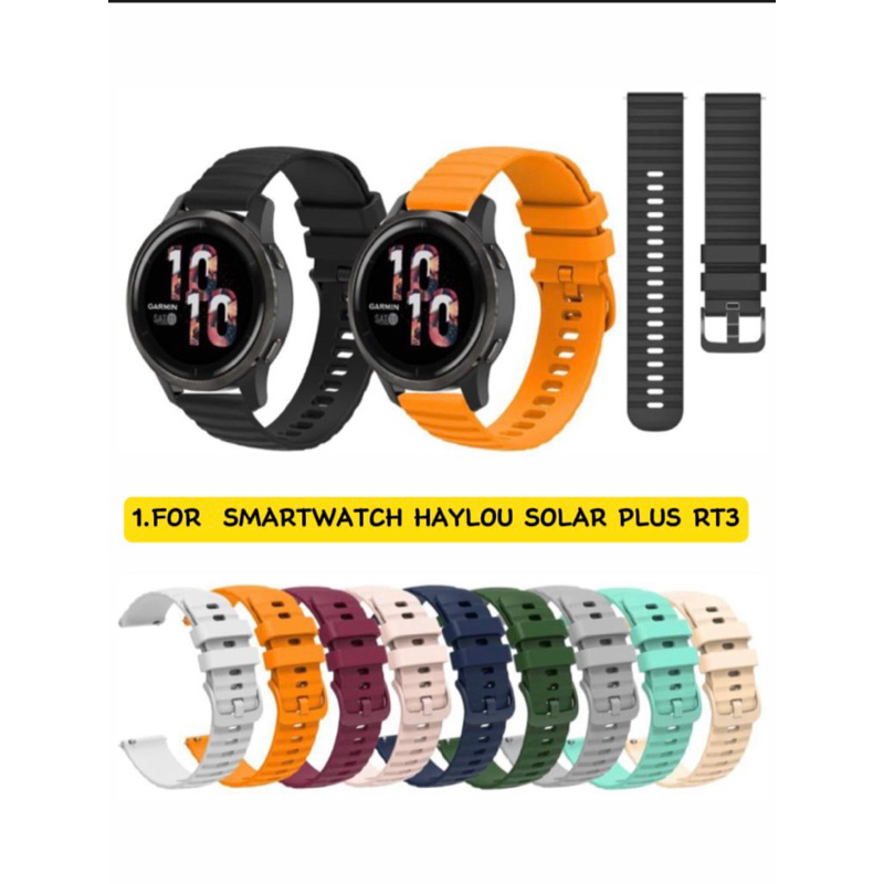 Strap/Tali Jam Smartwatch For Haylou Solar Plus RT3 - 22mm Silicone