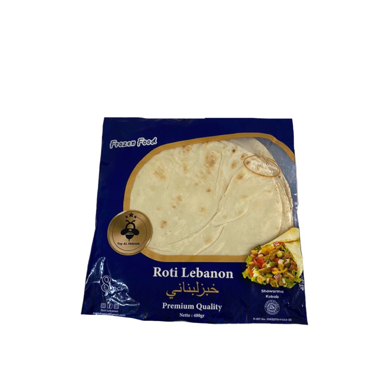 

Roti Lebanon / Pita Bread / Naan Bread isi 8