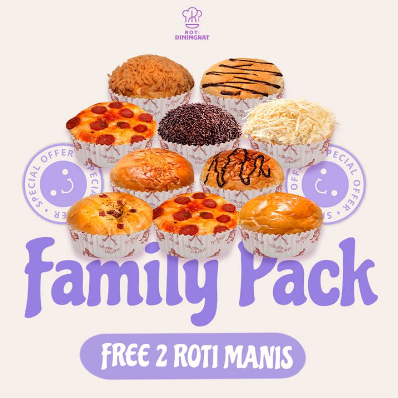 

Roti Family pack