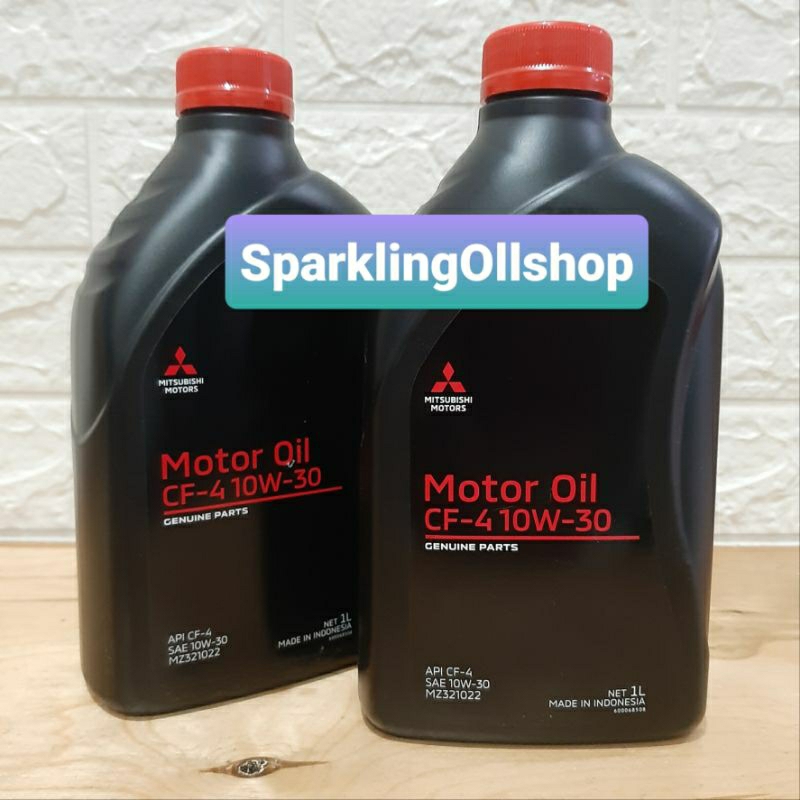 Oli Mesin Mitsubishi Diesel SAE 10W30 / 10W-30 Semi Synthetic Api CF4 1L