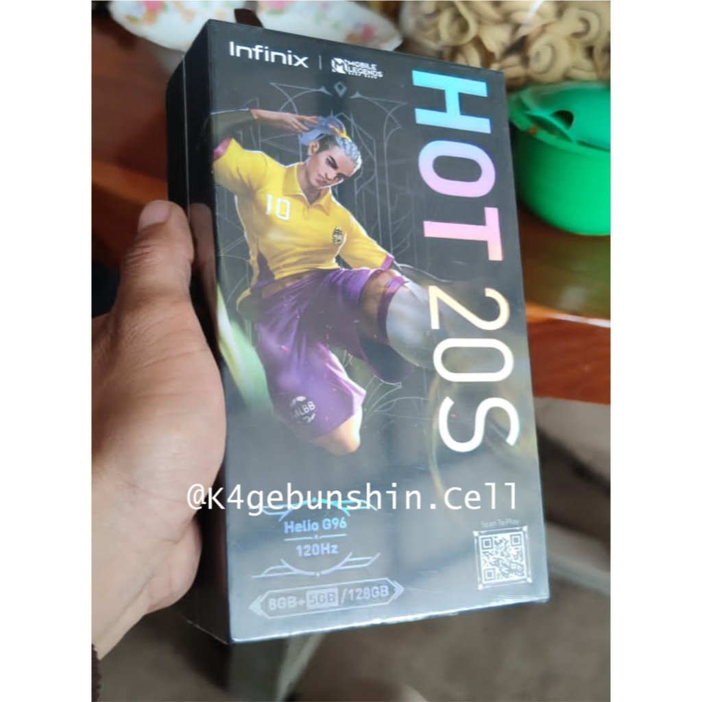 Infinix Hot 20S 8/128GB Garansi Resmi Helio G96 Original
