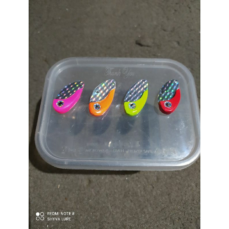 Umpan Casting Gabus/Haruan HS Vibra Sirip hiu 7gr-8gr