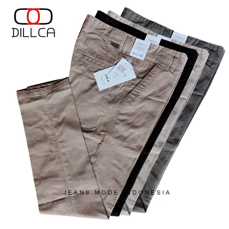 Celana Chino Panjang Pria Dllca  /// chino pria original celana panjang