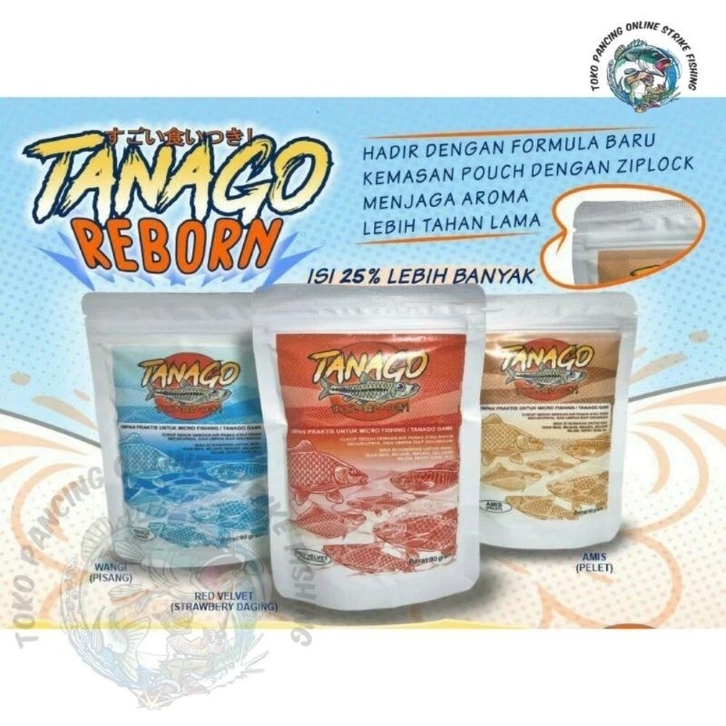 UMPAN TANAGO TERBARU UMPAN PRAKTIS MANCING MICROFISHING 100 GRAM