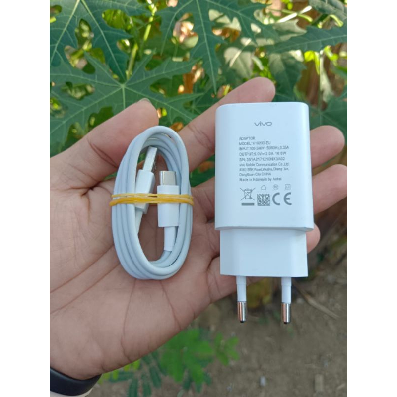 CARGER ORI SECOND COPOTAN HP VIVO Y16 2A 5V 10WATT TYPE C