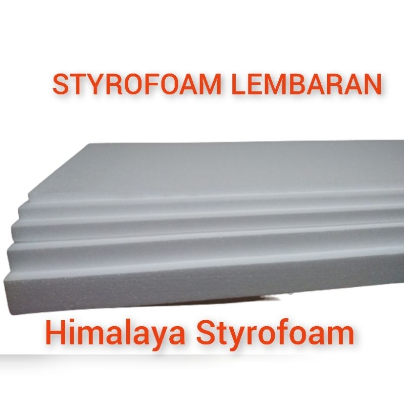 styrofoam lembaran medium 2 m x 1 m x 5 cm