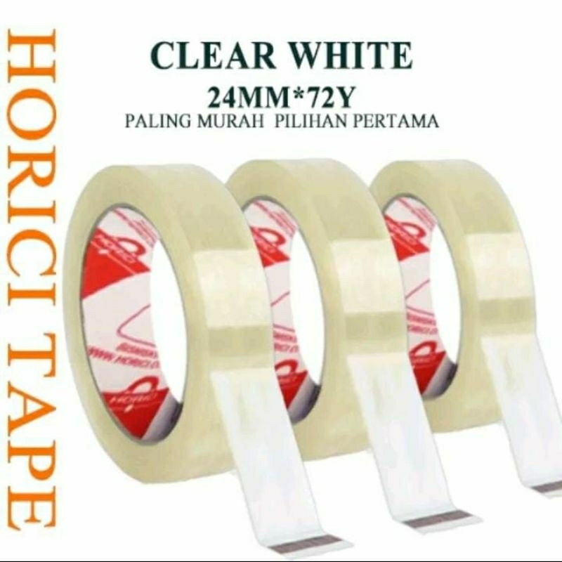 

LAKBAN BENING 24 MM X 90 YARD SUPER LENGKET