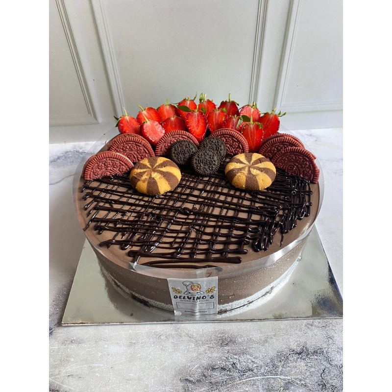 

Birthday Cake Choco Mousse Cake D22