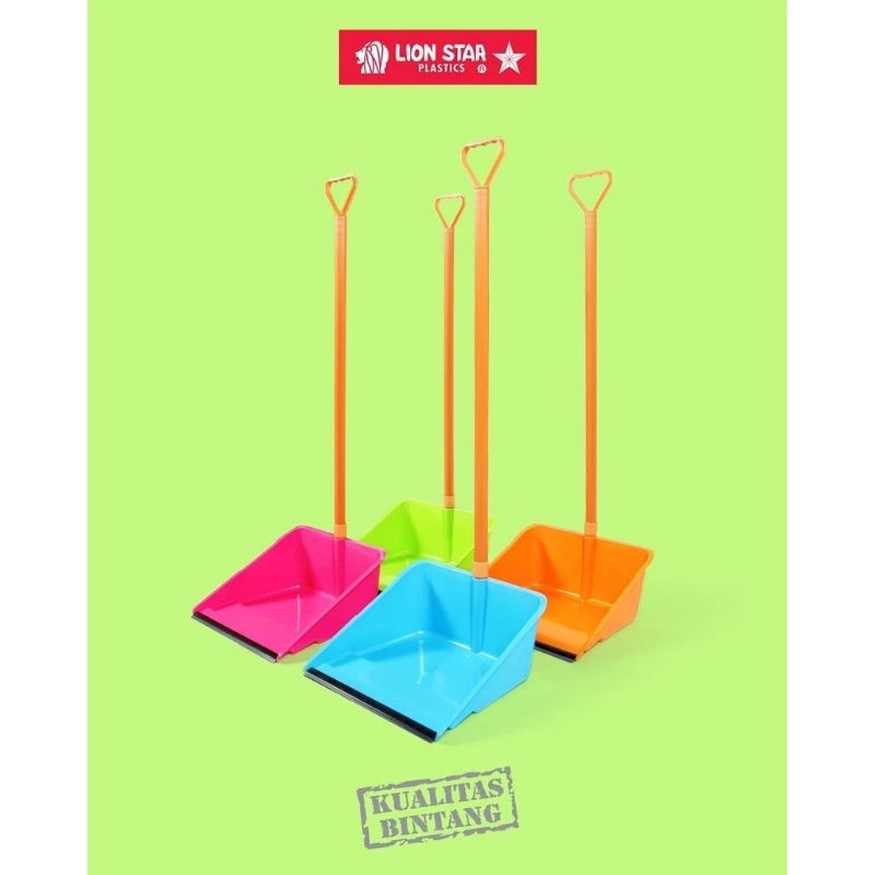 SEROK/PENGKI  SAMPAH PLASTIK GAGANG PANJANG BAHAN PLASTIK TEBAL LIONSTAR