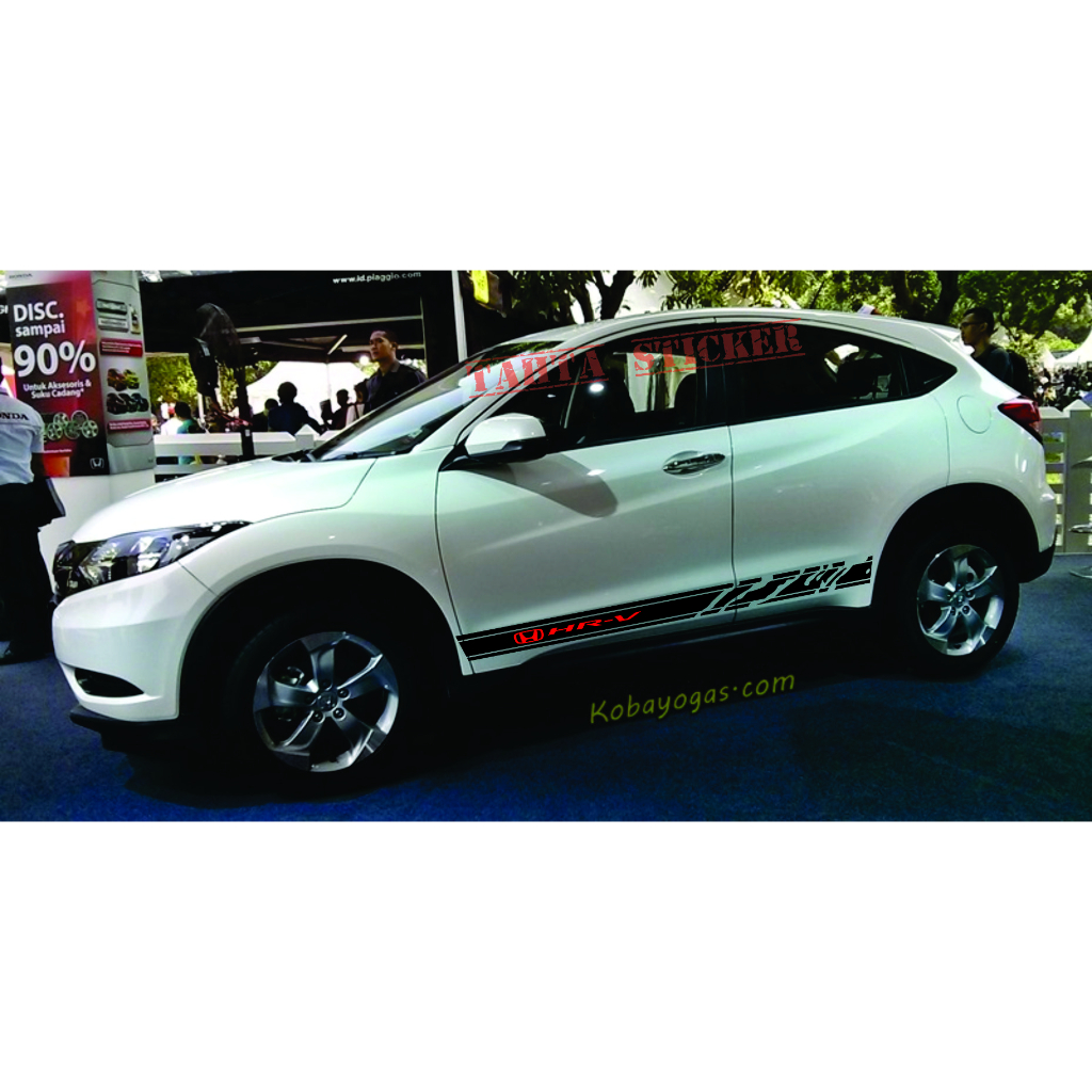 STIKER STICKER CUTTING STIKER MOBIL HONDA HRV STIKER LIST BODY SAMPING
