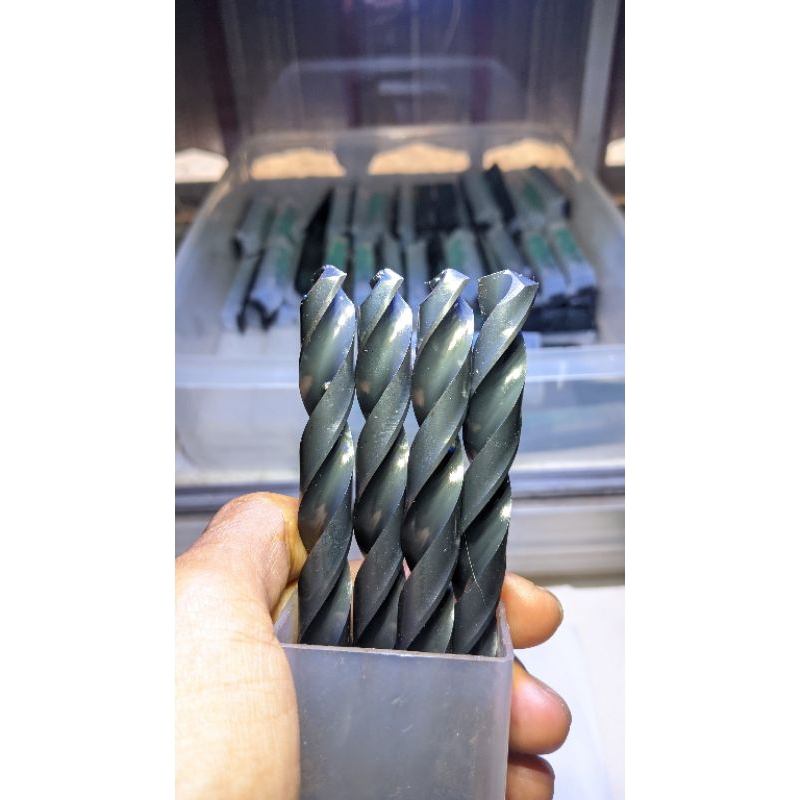 MATA BOR GERMANY HSS 10.5MM BAHAN HSS MEREK MATA/GERMANY KUAT DAN TAJAM BUR BESI BOR BAJA BOR KAYU,