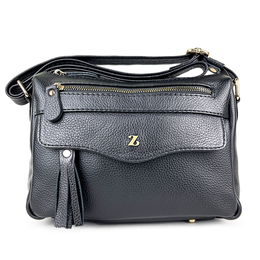 Tas Kulit Wanita Selempang Premium Bahan Kulit Sapi Asli Garut Z-PR