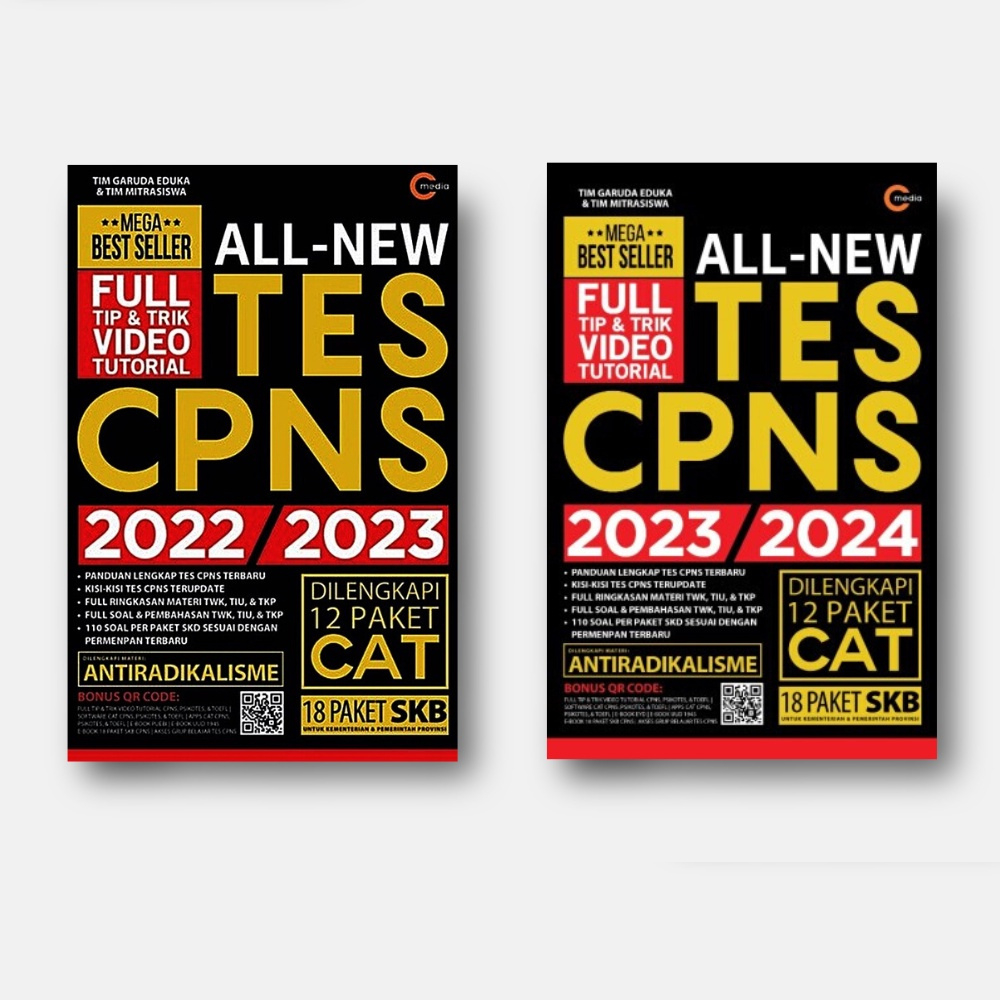 AG - BUKU ALL NEW TES CPNS 2022/2023 & ALL NEW TES CPNS 2023/2024