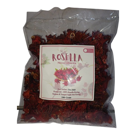 

Teh Bunga Rosella Curah 100gtram // Teh Bunga Rosella Curah/ ROSELLA / ROSELLA MERAH