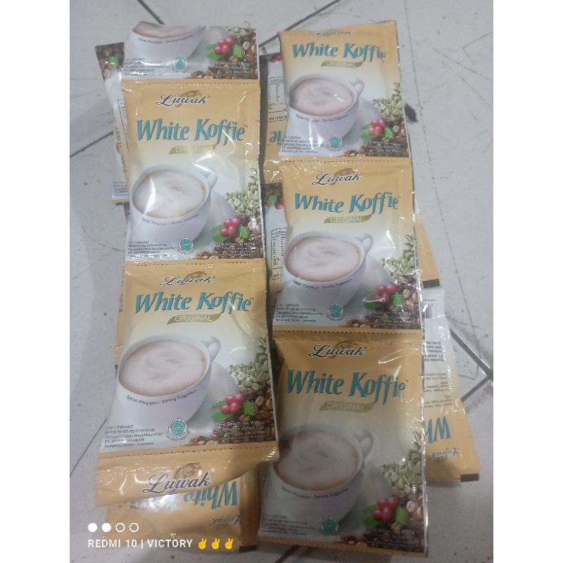 

Luwak Whute Koffie 2renceng