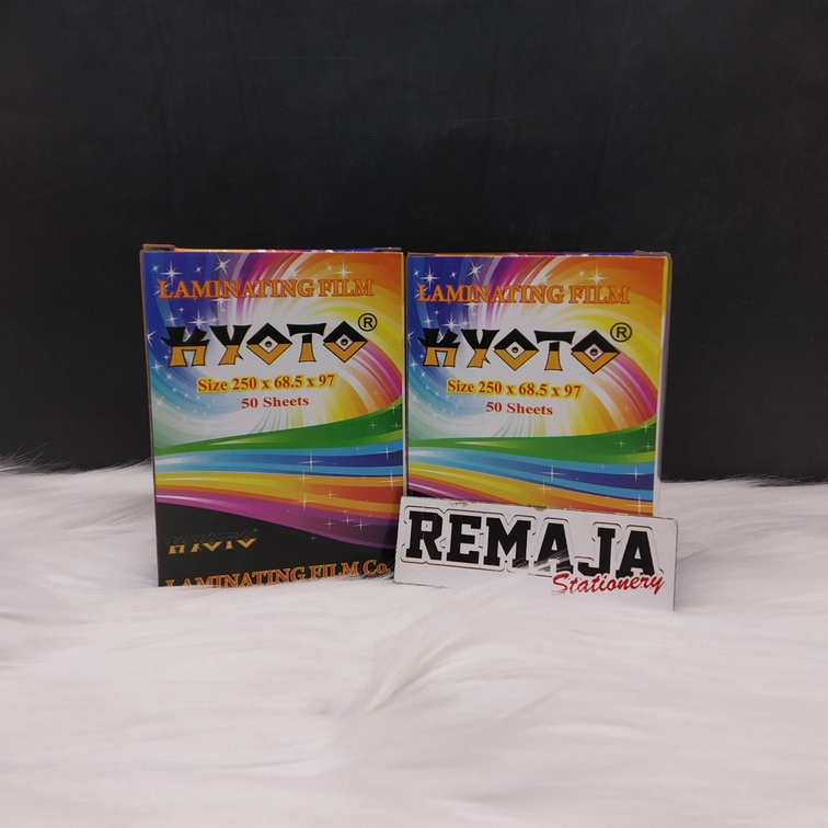 

Plastik Laminating KTP Kyoto