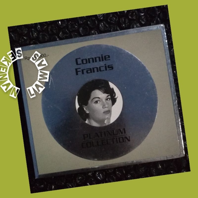 CD Connie Francis - Platinum Collection /HDCD /Komplet Song Book /Mulus