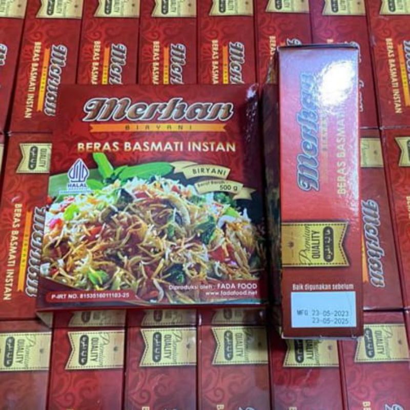 

Variant Beras Instant Merhan 500 gr - Paket Beras Basmati + Bumbu Instant