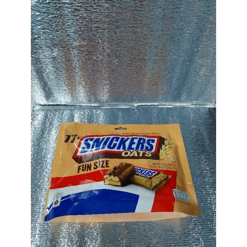 SNICKERS OATS FUN SIZE 11pcs ORIGINAL