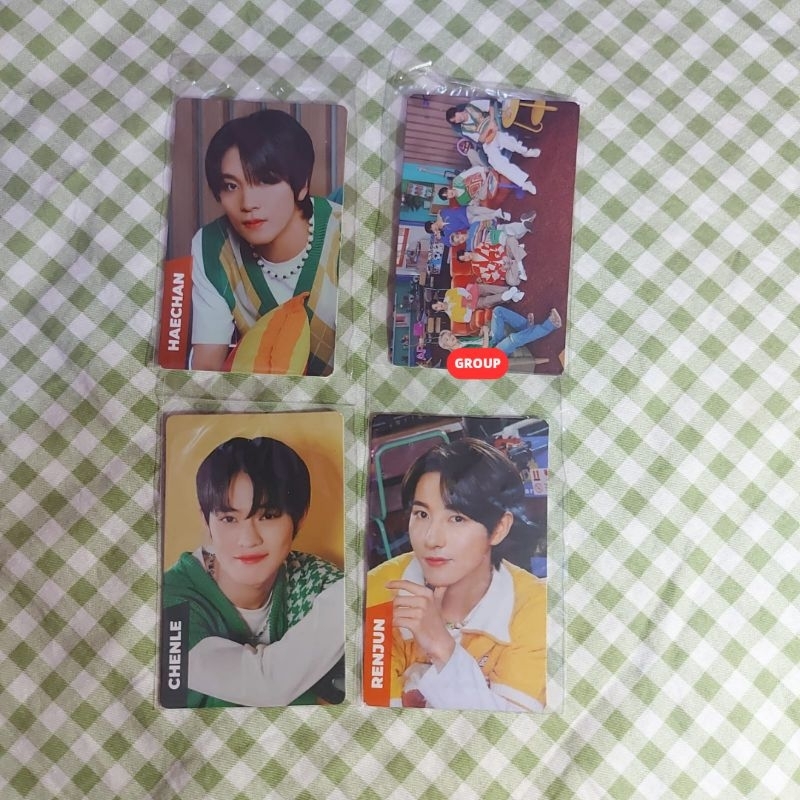 PHOTOCARD TOS TOS X NCT DREAM HAECHAN CHENLE RENJUN GROUP