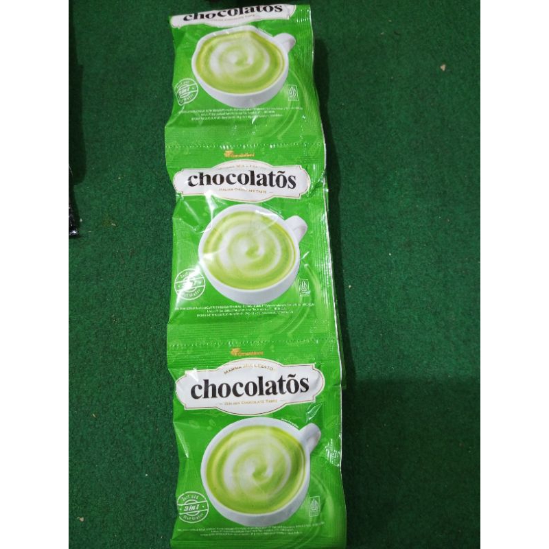 

Chocolatos drink 1 renceng coklat matcha