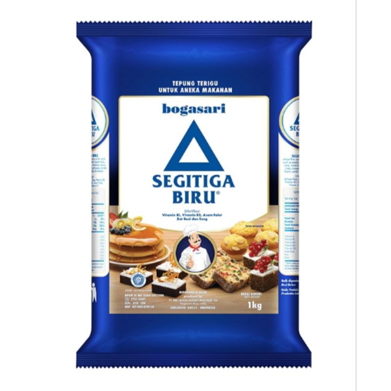 

Tepung Terigu Segitiga Biru 1 kg