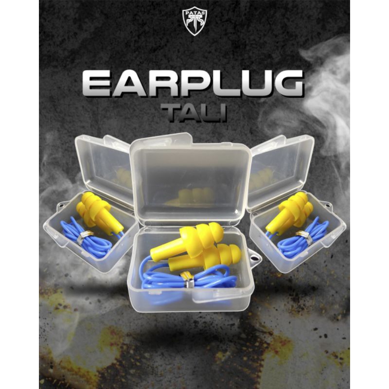 PATAS - EARPLUG Peredam Suara / Pelindung Telinga