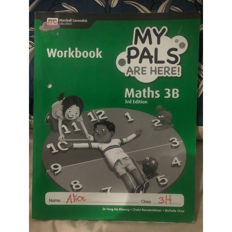 workbook math 3B my pals 3rd edition