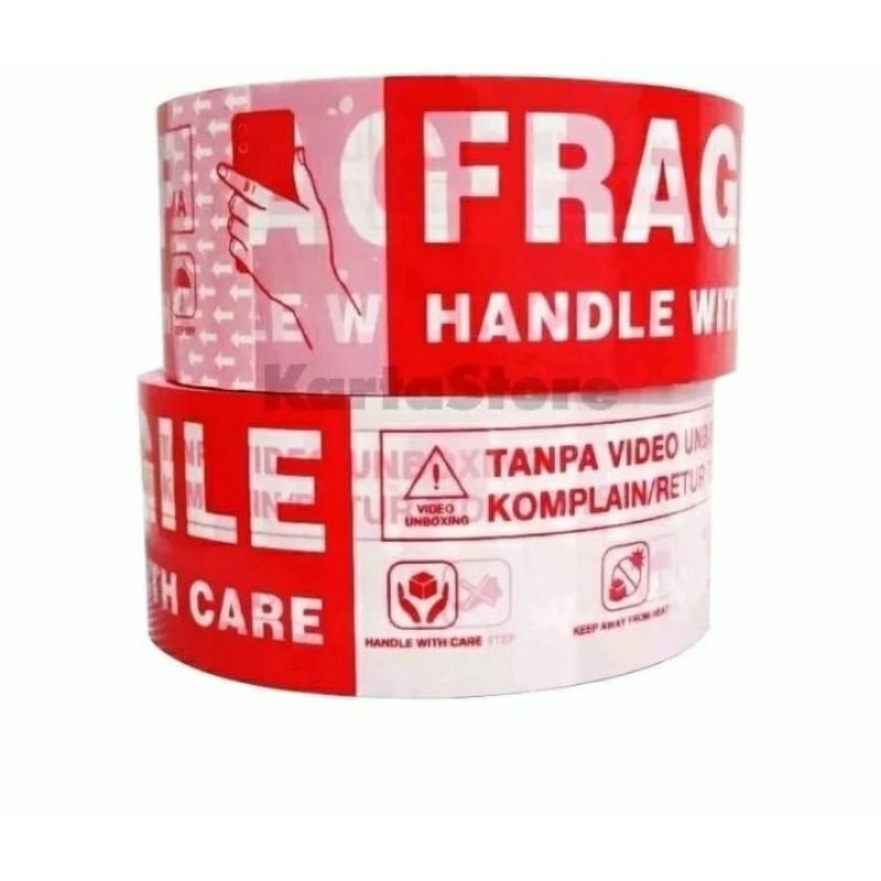 

Lakban Fregile 45 X 72 Yard Super Rekat Dan Kuat Harga Promo