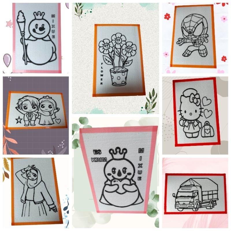 

Sterofom Mewarnai Mainan Edukasi Anak