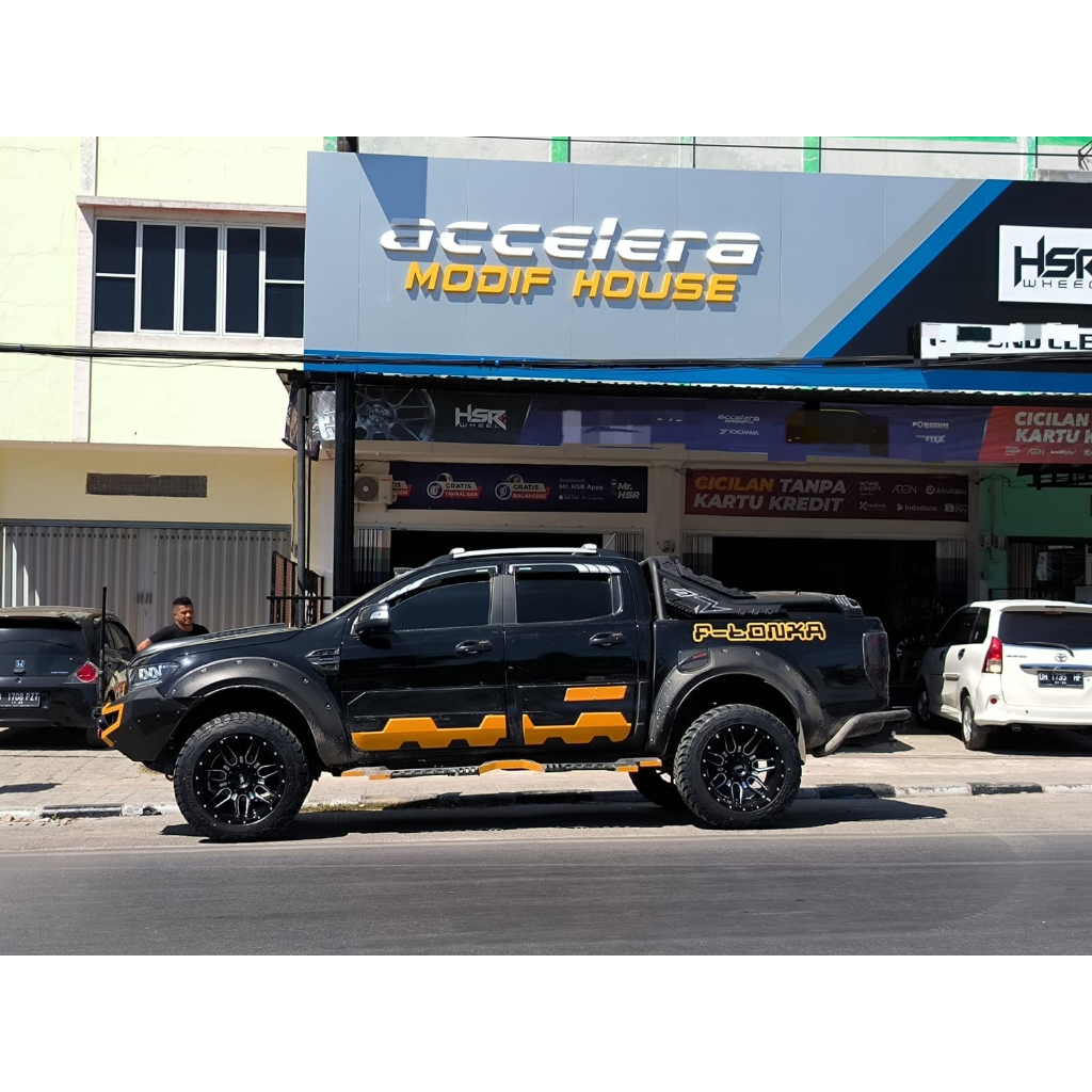 velg mobil r20 lebar 12 untuk mobil ranger hilux pajero HSR WHEEL