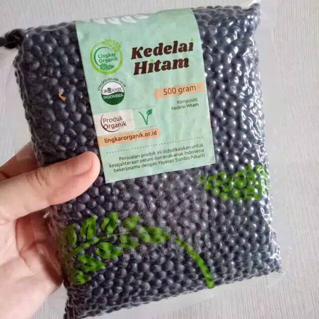 

Lingkar Organik Kacang Kedelai Hitam Organik 500g