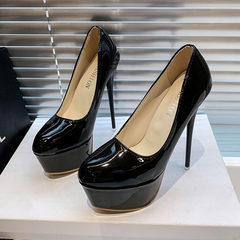 GLOSSY HEELS IMPORT 16,5 CM
