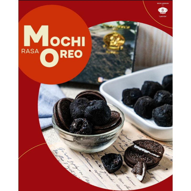 Mochi Rasa Oreo mochi khas sukabumi