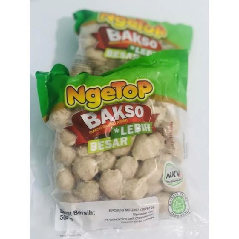 

bakso ngetop ayam 500 g