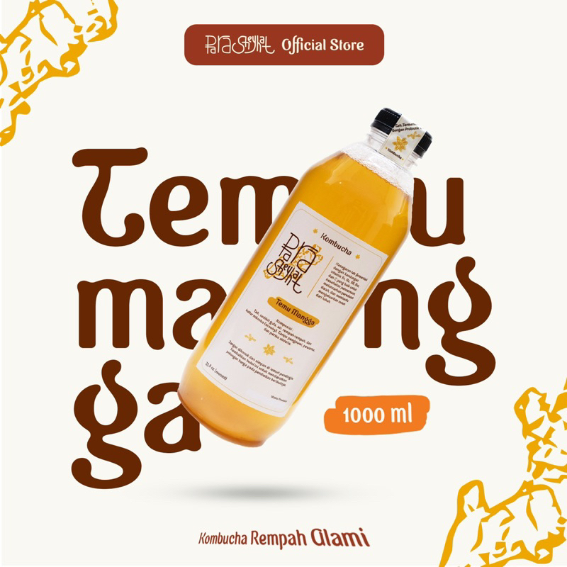

Kombucha Parasheyhat Temu Mangga 1000ml