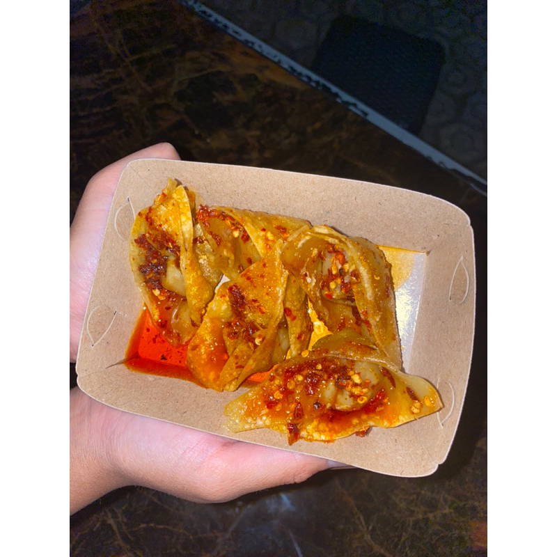 

WONTON PANGSIT EXTRA CHILI OIL PEDAS isi 10