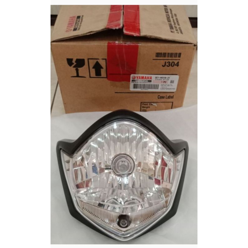 Reflektor Lampu Depan Assy Original Genuine Yamaha Vixion Old 2010-2012 / 3C1-H4310-21