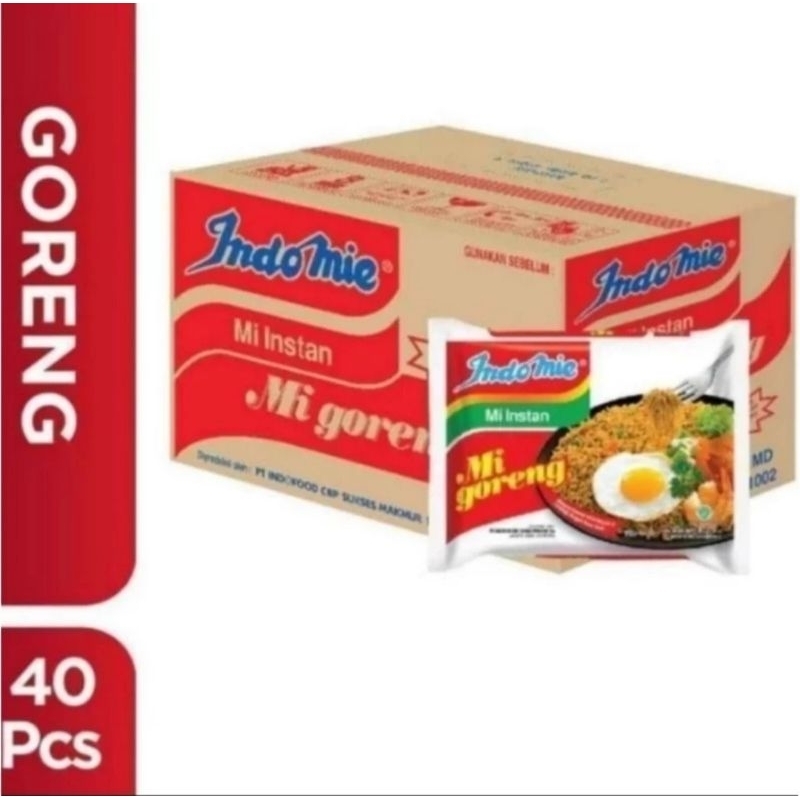 

Indomie Goreng 1Dus (Isi 40pcs)