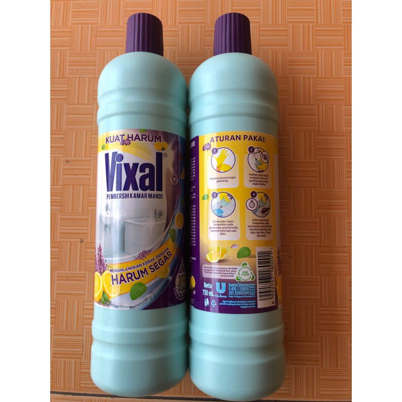 pembersih kamar mandi VIXAL.kuat harum 750ml