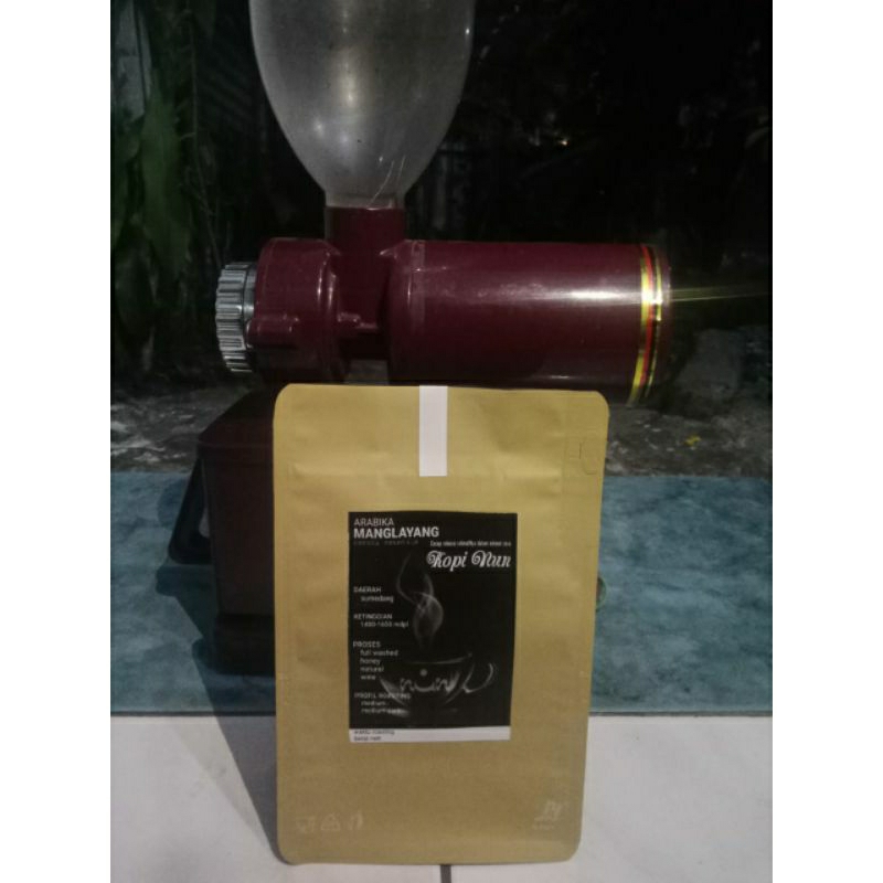 

Kopi Arabika Soenda Mountain Manglayang Natural 250 g