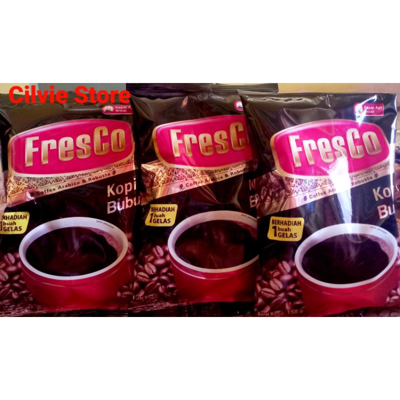 

Kopi Bubuk Fresco Pure 158 Gram Tanpa GELAS