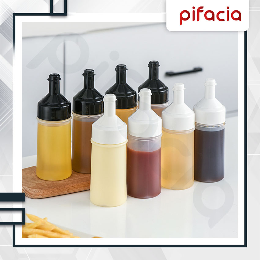 Botol Saus Kecap Plastik Wadah Minyak Goreng Mayonaise Caos Wadah Sambel Anti Tumpah