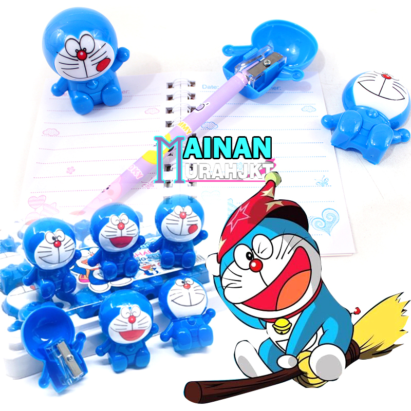 

Promo Atk Rautan Pensil Rautan Doraemon No-613B Atk Rautan Pensil Serutan Mini Lucu Berkarakter