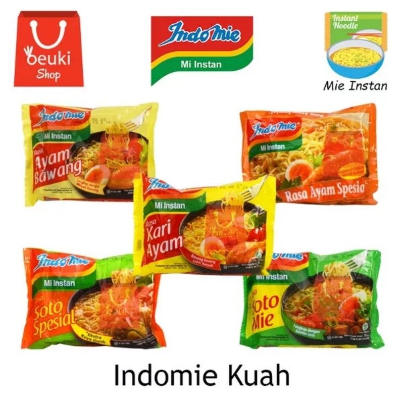 

5 PCS INDOMIE KUAH RASA-RASA
