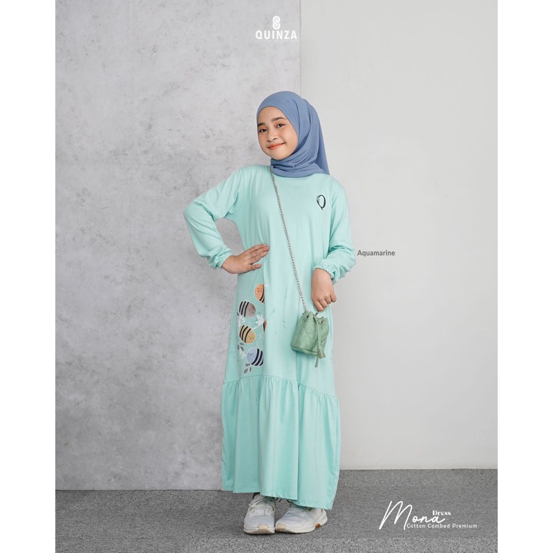 Quinza Dress Anak Mona Kids