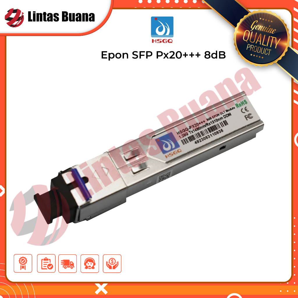 HSGQ SFP PX20+++8db Epon OLT Transceiver HSGQ-Px20+++ 8dBm