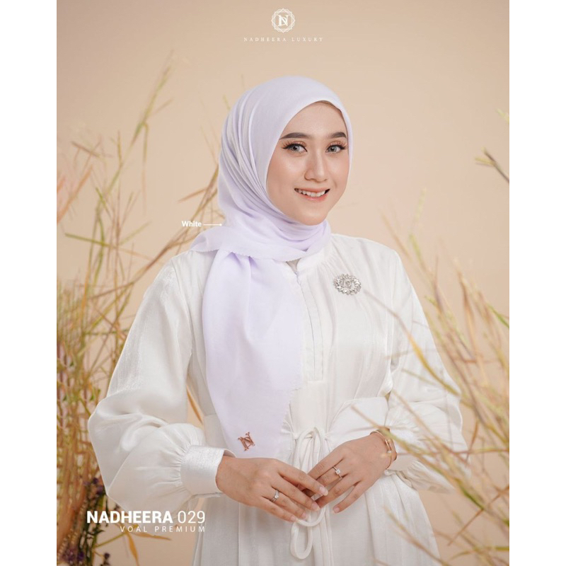 Kerudung Segi Empat Hijab N029 Nadheera Luxury